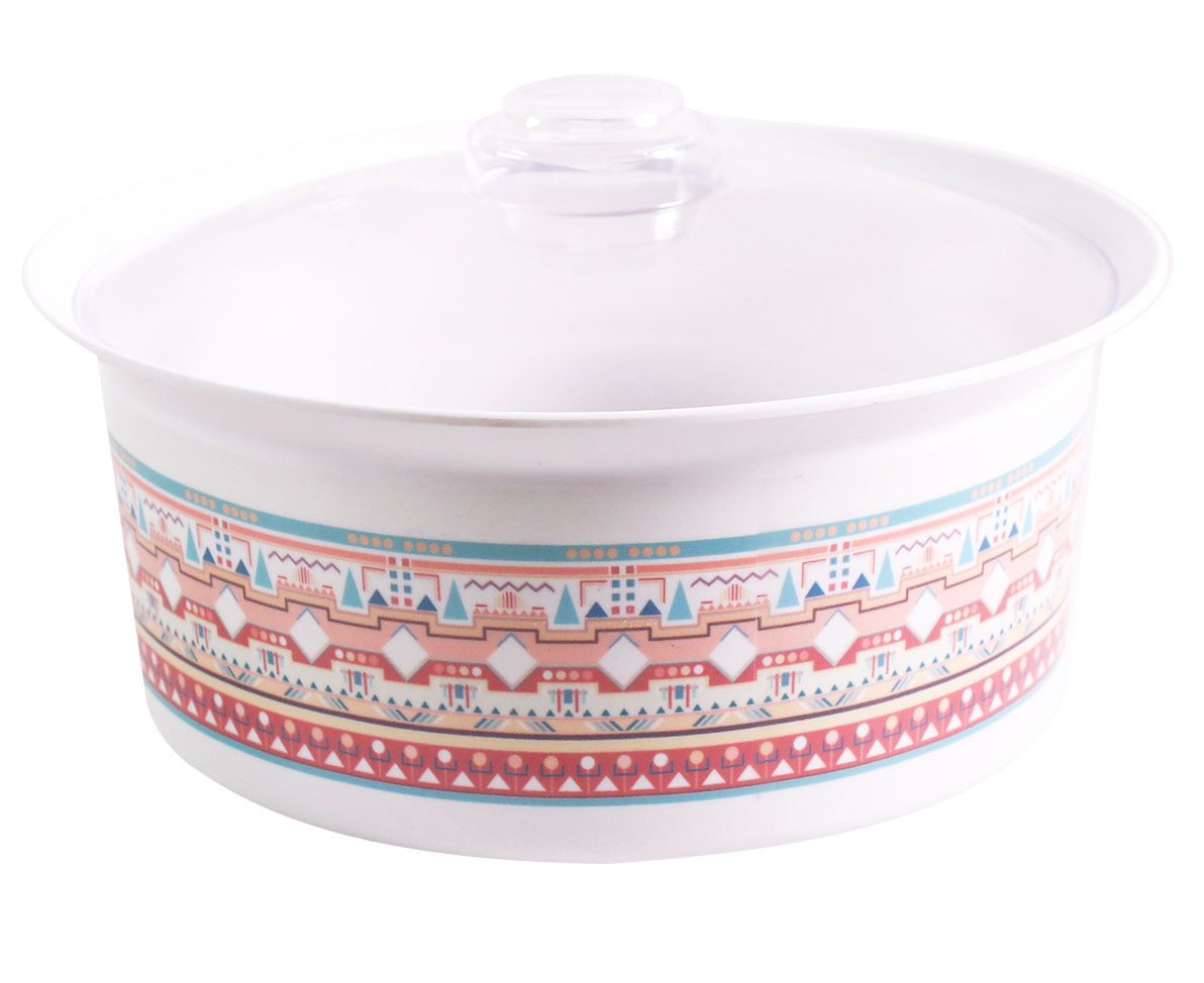 Alaina Round Casserole With Clear Cover Melawares 